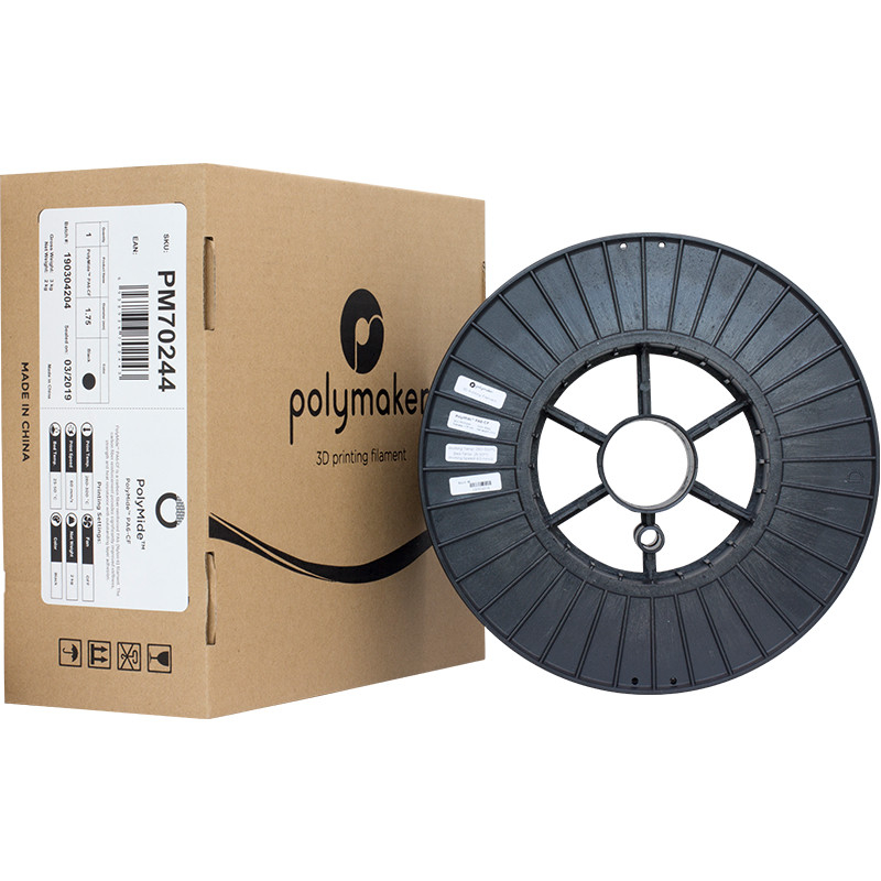 Polymide PA6-CF Noir - 1.75mm - 2 kg (5)