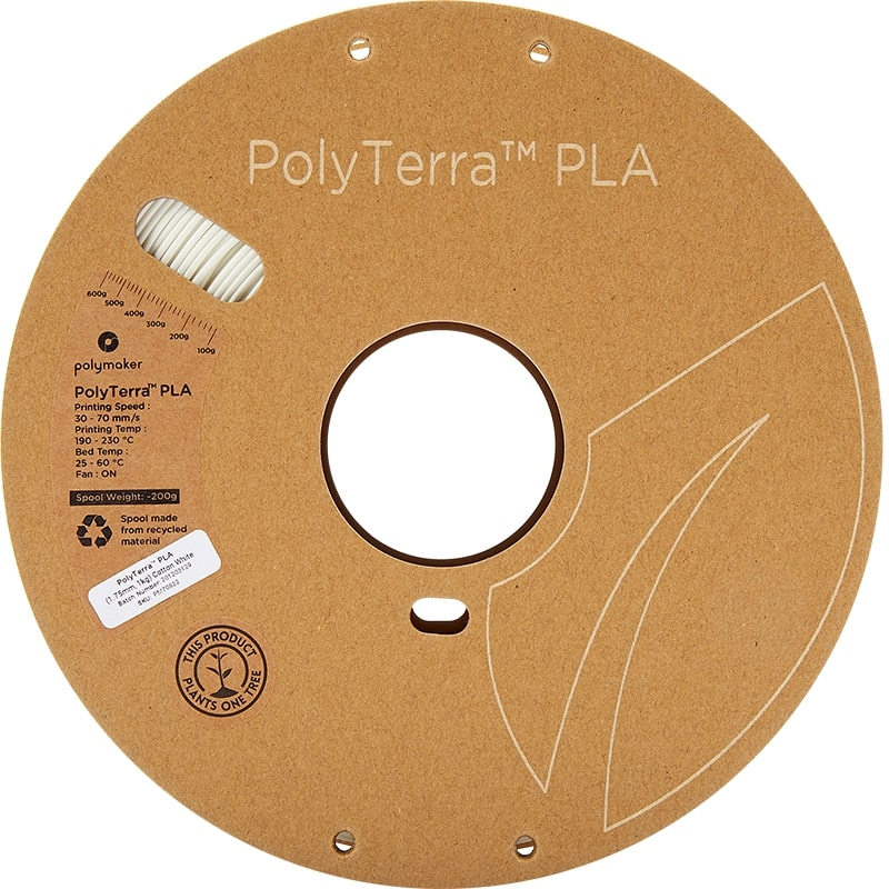 PolyTerra_PLA_Blanc coton_1.75mm_2