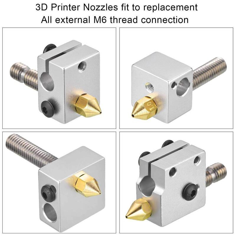 Lot de 24 Buses Laiton MK8 Forshape (2 x 0.2mm, 2 x 0.3mm, 12 x 0.4mm, 2 x 0.5mm, 2 x 0.6mm, 2 x 0.8mm, 2 x 1.0mm)