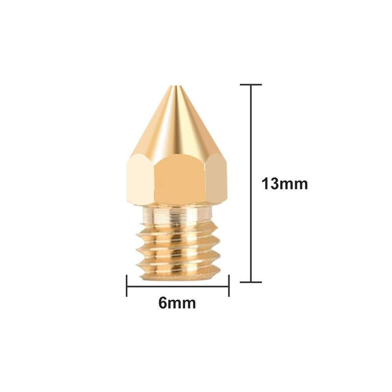 Lot de 24 Buses Laiton MK8 Forshape (2 x 0.2mm, 2 x 0.3mm, 12 x 0.4mm, 2 x 0.5mm, 2 x 0.6mm, 2 x 0.8mm, 2 x 1.0mm)