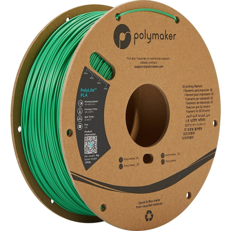 PolyLite PLA Groen - 1.75mm - 1 kg