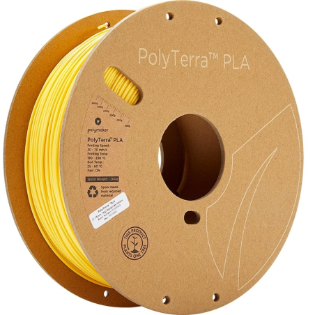 PolyTerra PLA Savannah Geel - 1.75mm - 1 kg