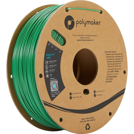 PolyLite ABS Groen - 1.75mm - 1 kg