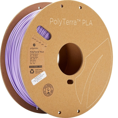 PolyTerra PLA Lavendel Violet - 1.75mm - 1 kg