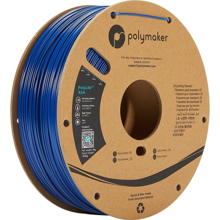 PolyLite ASA Blauw - 1.75mm - 1 kg