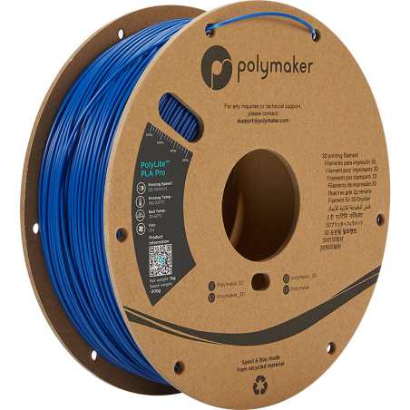 PolyLite PLA Pro Blauw - 1.75mm - 1 kg