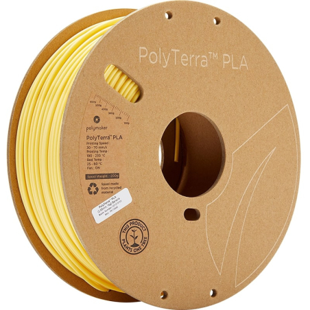 PolyTerra PLA Banaan - 2.85mm - 1 kg