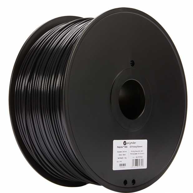 PolyLite ASA Zwart - 2.85mm - 3 kg