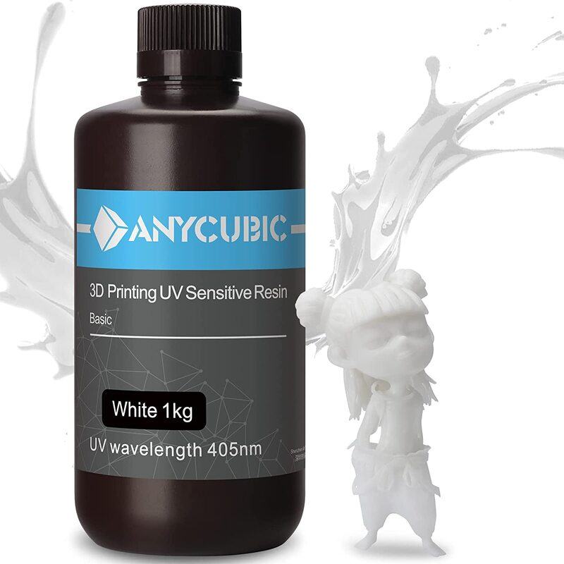 Résine standard Blanche Anycubic - 1000 ml