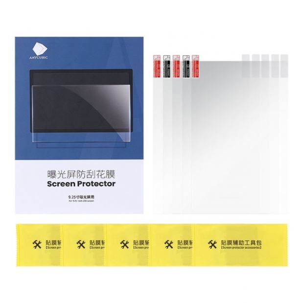 Set van 5 screenprotectors LCD Anycubic Photon Mono X 6K