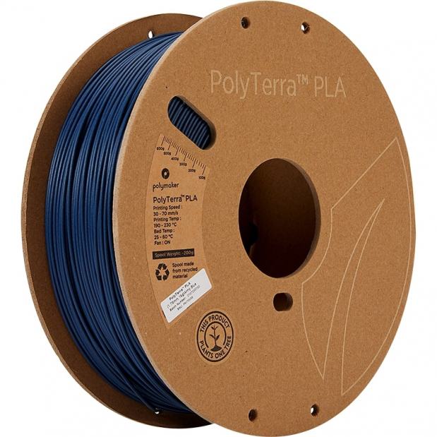 PolyTerra PLA Legerblauw - 1.75mm - 1 kg