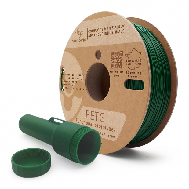 Nanovia PETG Groen - 1,75 mm - 750g