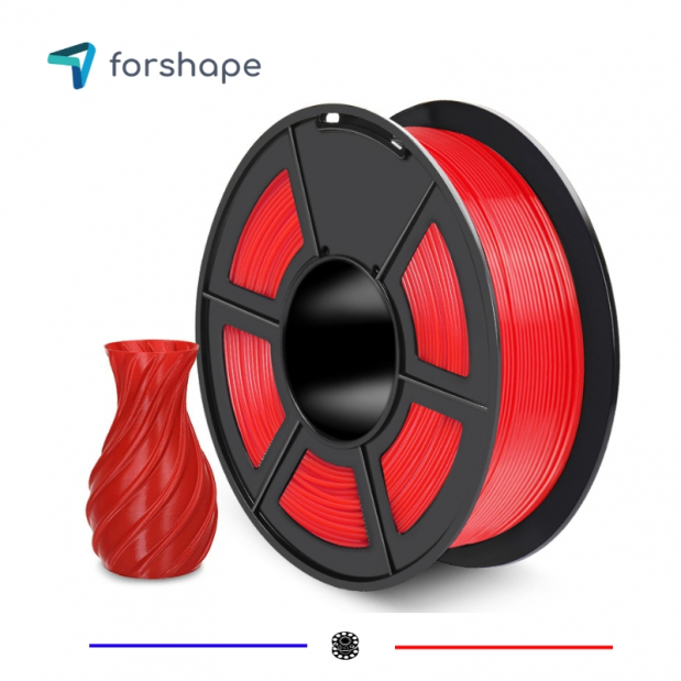 ecoPETG Rood Forshape - 1.75mm - 1 kg