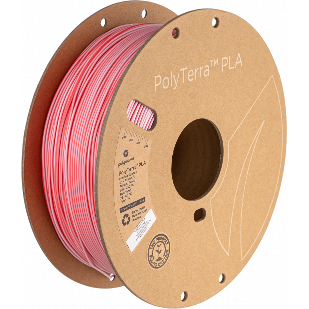 PolyTerra PLA Dual Rose Rood (Flamingo) - 1.75mm - 1 kg