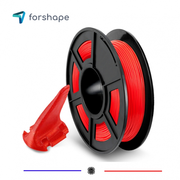 ecoTPU 95A Rood Forshape - 1.75mm - 500 g