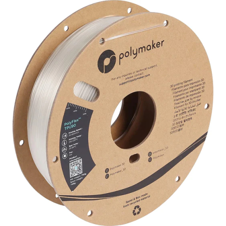 Polyflex TPU-90A Doorzichtig - 1.75mm - 750 g